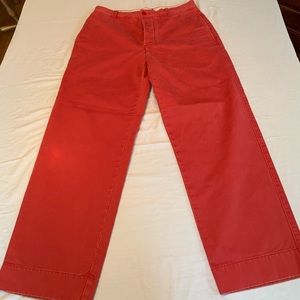 J Crew Button Fly Chino 32x30 relaxed fit